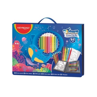 Imagen ilustrativa de Kit Marcadores Keyboard Maletin 65Piezas