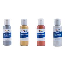 Imagen ilustrativa de ACRILICO DECORALBA 478 x60ML. PLATA