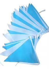 Imagen ilustrativa de Banderin friselina Blanco y Celeste x 2mts