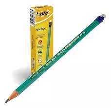 Imagen ilustrativa de Lapiz Grafito BIC Evolution c/goma x 12