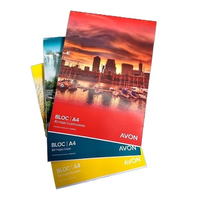Imagen ilustrativa de Block Avon A4 x 80 hjs liso