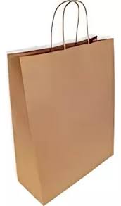 Imagen ilustrativa de Bolsa Kraft natural classic 34x17x49