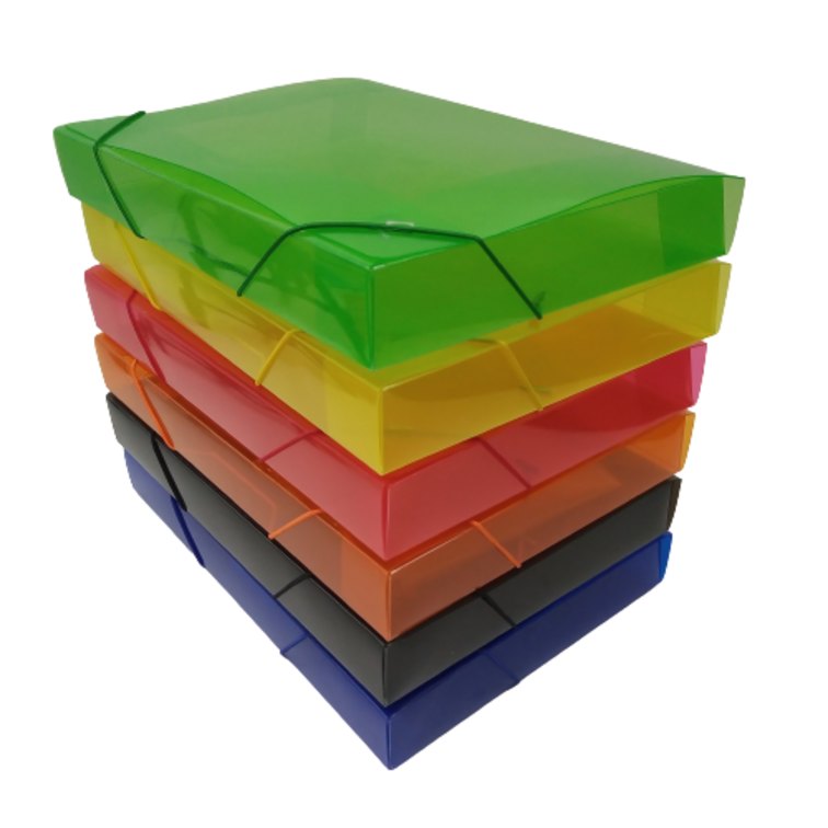 Imagen ilustrativa de Caja archivo c/elast Oficio 4 cm polip RIDEO