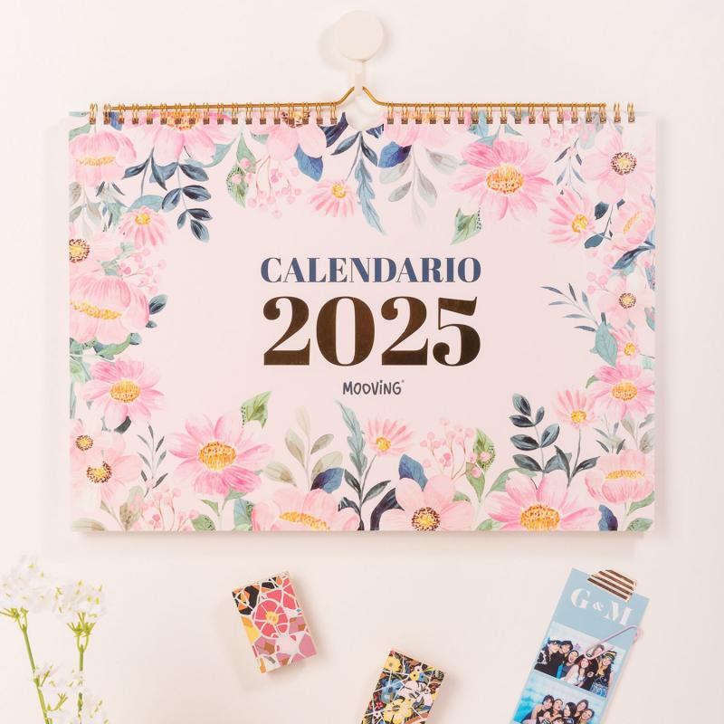 Imagen ilustrativa de Almanaque Planificador A3 2025 Mooving
