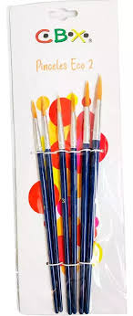 Imagen ilustrativa de Pincel CBX linea ecop.redonda set x6u