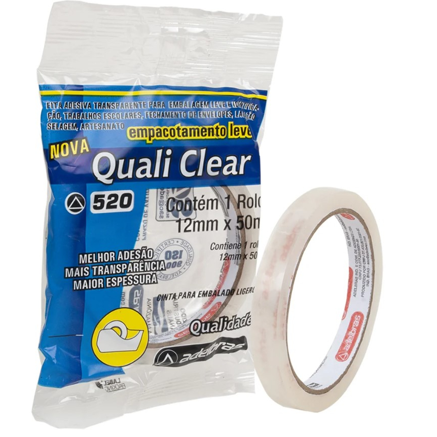 Imagen ilustrativa de Cinta adhesiva Adelbras 12mm x 50mts