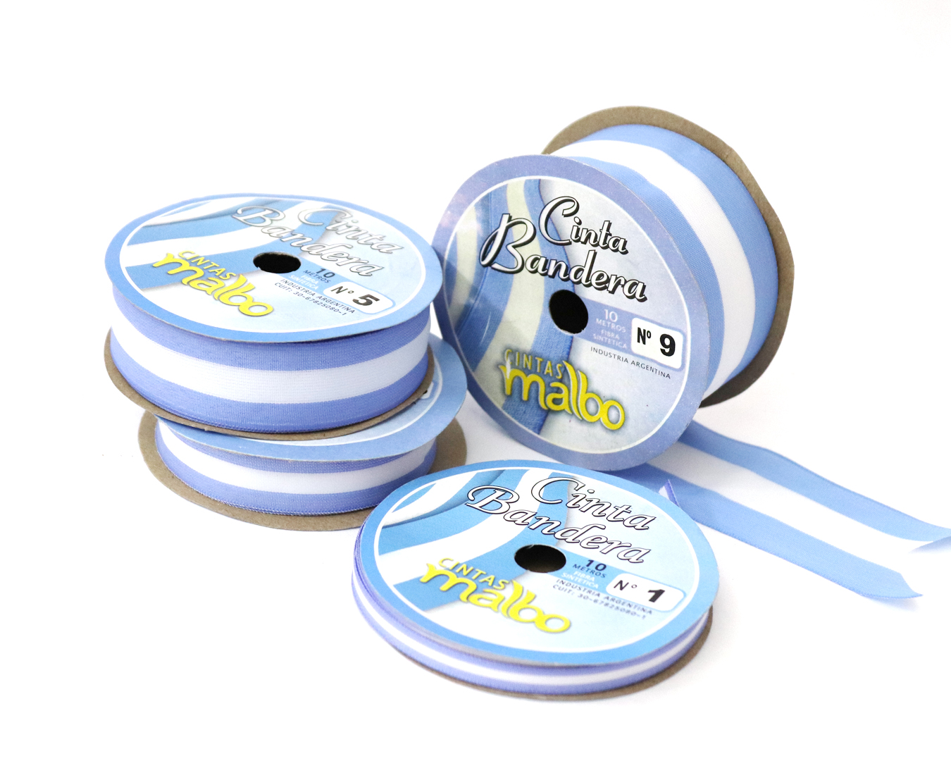 Imagen ilustrativa de Cinta Argentina N° 5 (25mm) x 10 mts.