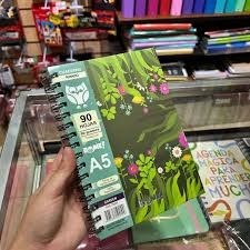 Imagen ilustrativa de Cuaderno Mis Hojas Pastel 16x21 c/esp 90hjs 90gr