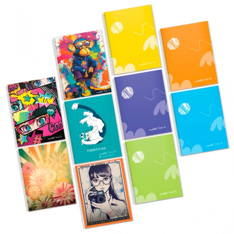 Imagen ilustrativa de CUADERNO LEDESMA LINEA 16 ECO 29.7 ESP x 70 = T/F