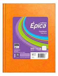 Imagen ilustrativa de CUADERNO EPICA Nº3 ARAÑA 48 H = NARANJA