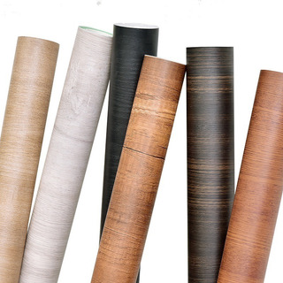 Imagen ilustrativa de Rollo autoadhesivo Lama x 10 mts madera oscuro