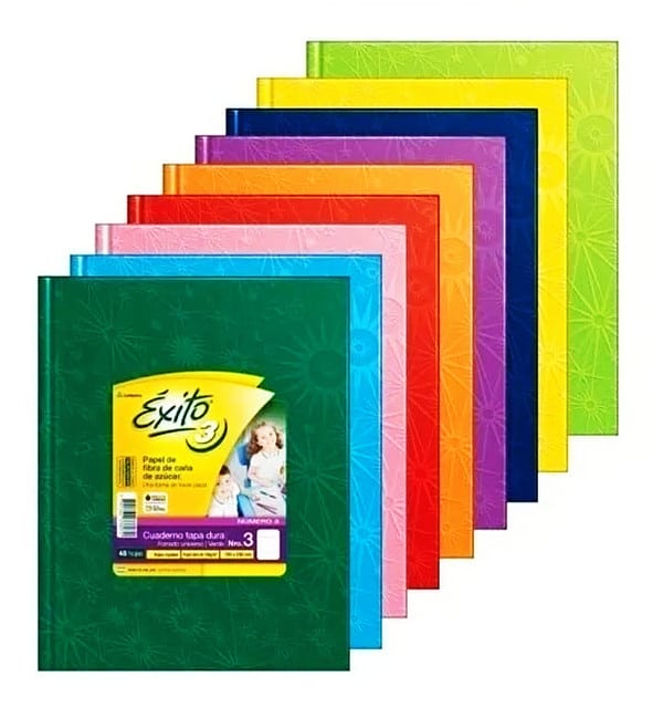 Imagen ilustrativa de Cuaderno Exito forrado T/D 48 hjs raya