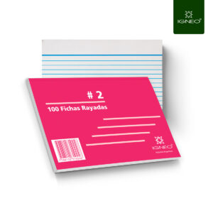 Imagen ilustrativa de Fichas Mil28 rayadas N° 2 paq x 100