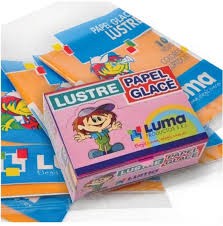 Imagen ilustrativa de PAPEL GLACE COMUN 10x10 SOBRE x50 PAQ x10 UNID.