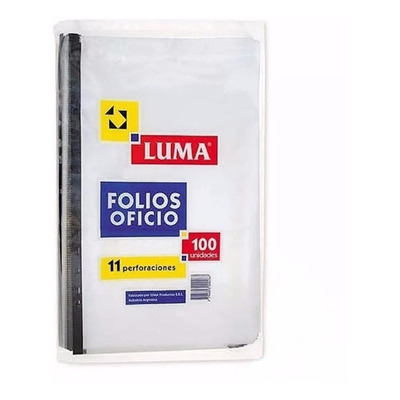 Imagen ilustrativa de FOLIOS LUMA PESADO OFICIO x100 U.
