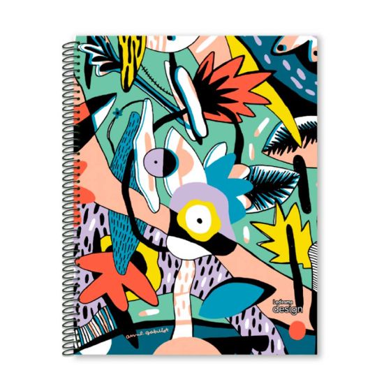 Imagen ilustrativa de Cuaderno Ledesma Design 29,7 c/esp 84h