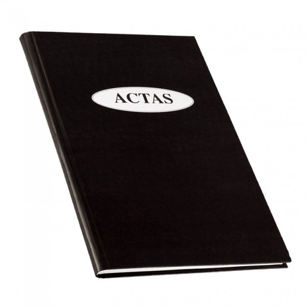 Imagen ilustrativa de LIBRO RAB ACTAS CLOCHETTE 2M. TAPA NEGRA 2261/N