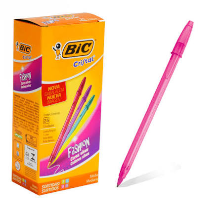 Imagen ilustrativa de BOLIGRAFO BIC FASHION ROSA
