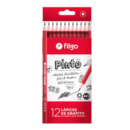 Imagen ilustrativa de LAPIZ FILGO PINTO HB Nro 2  x 12 U.