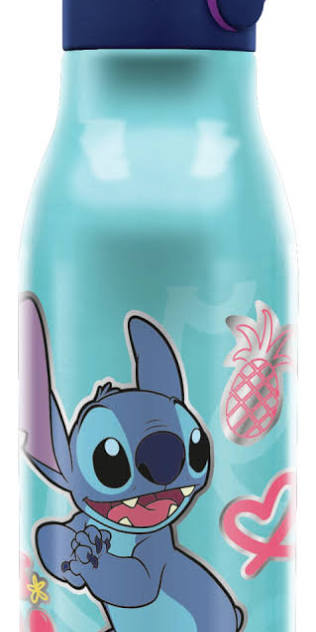 Imagen ilustrativa de BOTELLA WABRO 1378 DAILY ALUMINIUM LILO&amp;amp;amp;STITCH x 600 ml