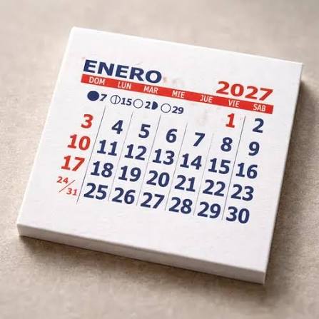 Imagen ilustrativa de MENSUALES MILENIUM CAL07 MIGNON 5x5 cm PACK x 50 U. 2026