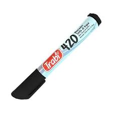 Imagen ilustrativa de MARCADOR TRABI 420 NEGRO AL AGUA P/RED