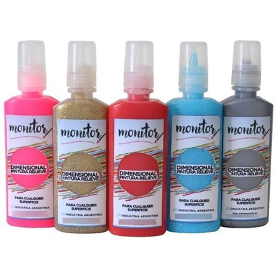 Imagen ilustrativa de Adhesivo Monitor glitter 40cc OFERTA