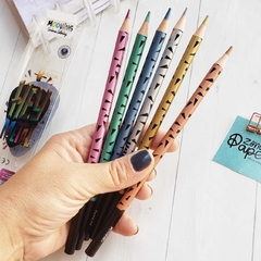 Imagen ilustrativa de Lapices de colores Mooving melalico x 6 colors