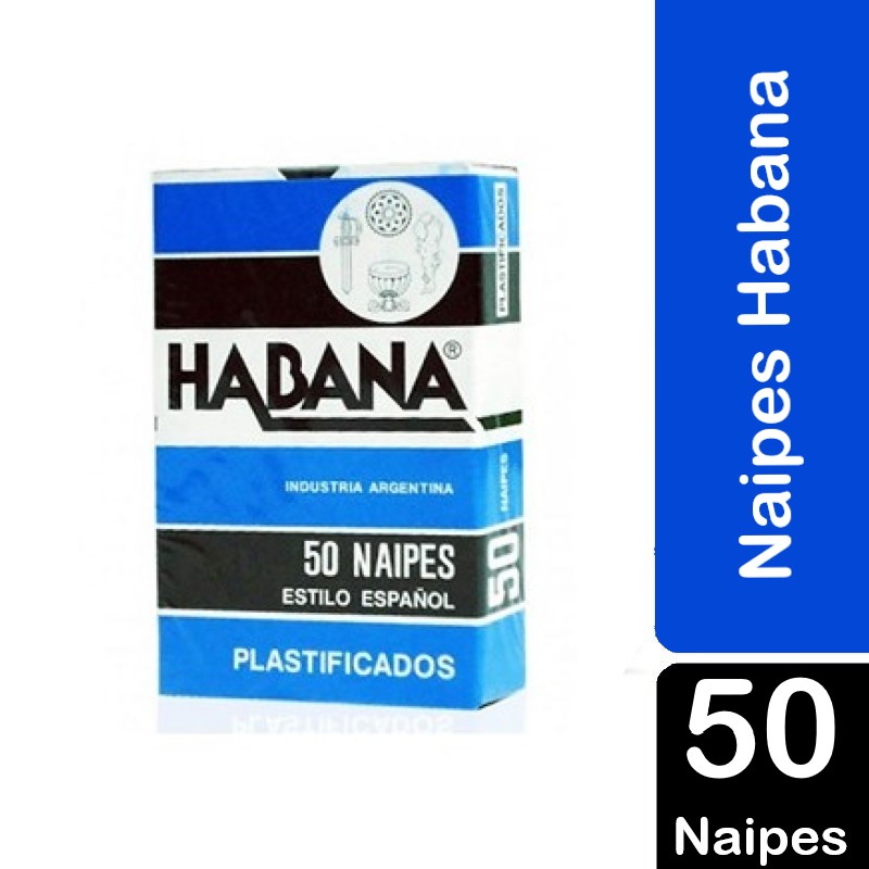 Imagen ilustrativa de NAIPES X50-PLASTIFICADOS HABANA (204)