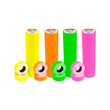 Imagen ilustrativa de ETIQUETAS EZCO ROLLO 6/8 DIG. FLUO  NARANJA