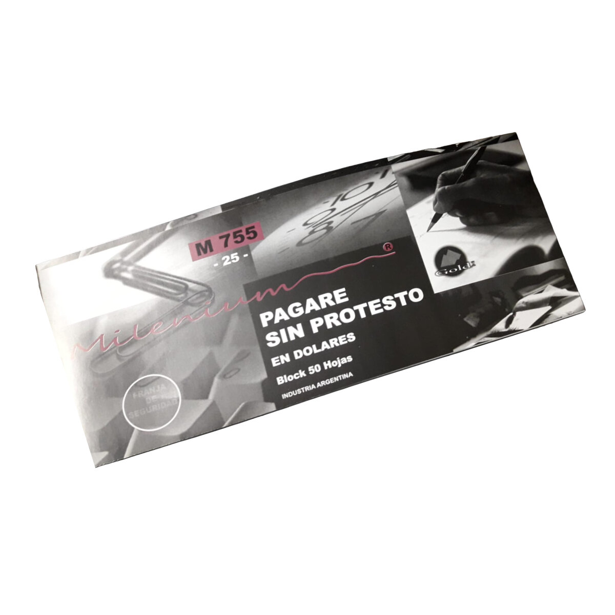 Imagen ilustrativa de Pagare Milenium en U$s sin protesto 50 hj M755