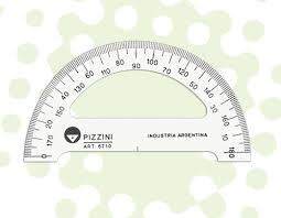 Imagen ilustrativa de TRANSPORTADOR PIZZINI 6710 CRISTAL 180º UNID