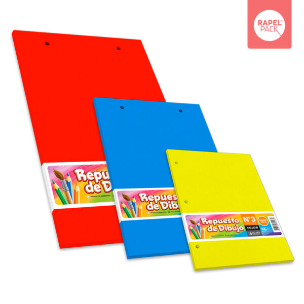 Imagen ilustrativa de Repuesto p/dibujo N° 6 color 6 hjs