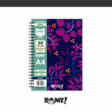 Imagen ilustrativa de CUADERNO ROME 73254 A4 GARDEN 90 HOJAS =