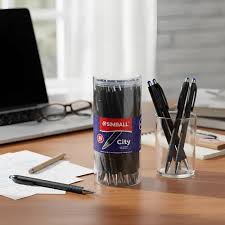 Imagen ilustrativa de Boligrafo Simball Micro City 1mm Azul