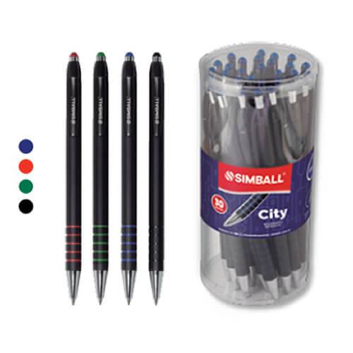 Imagen ilustrativa de BOLIGRAFO MICRO CITY 1 MM AZUL