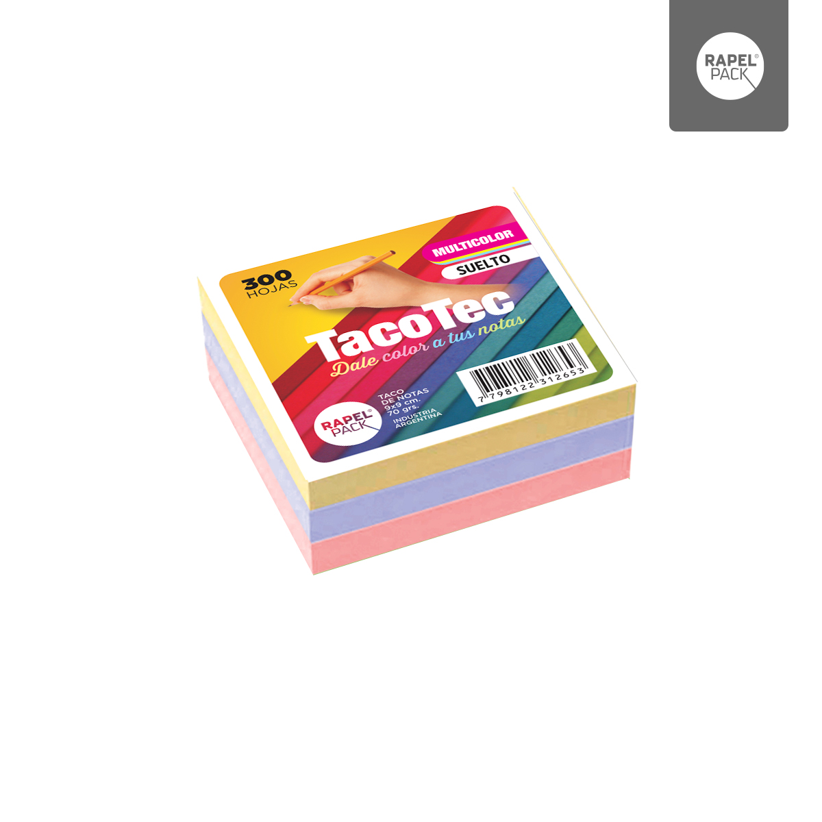 Imagen ilustrativa de Taco  9x9 color  400 hjs