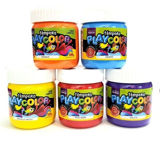 Imagen ilustrativa de TEMPERA PLAYCOLOR POTE 250/300 gr