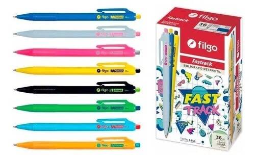 Imagen ilustrativa de BOLIGRAFO FILGO FASTRACK AZUL