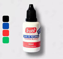 Imagen ilustrativa de TINTA TRABI P/SELLOS 30 CC NEGRO