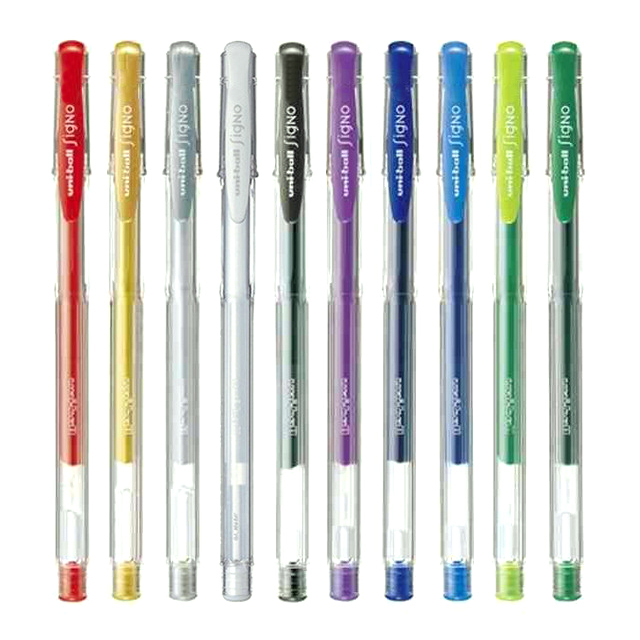 Imagen ilustrativa de Boligrafo Uniball Signo 100 tinta gel color