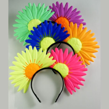 Imagen ilustrativa de Vincha Fluo Flores