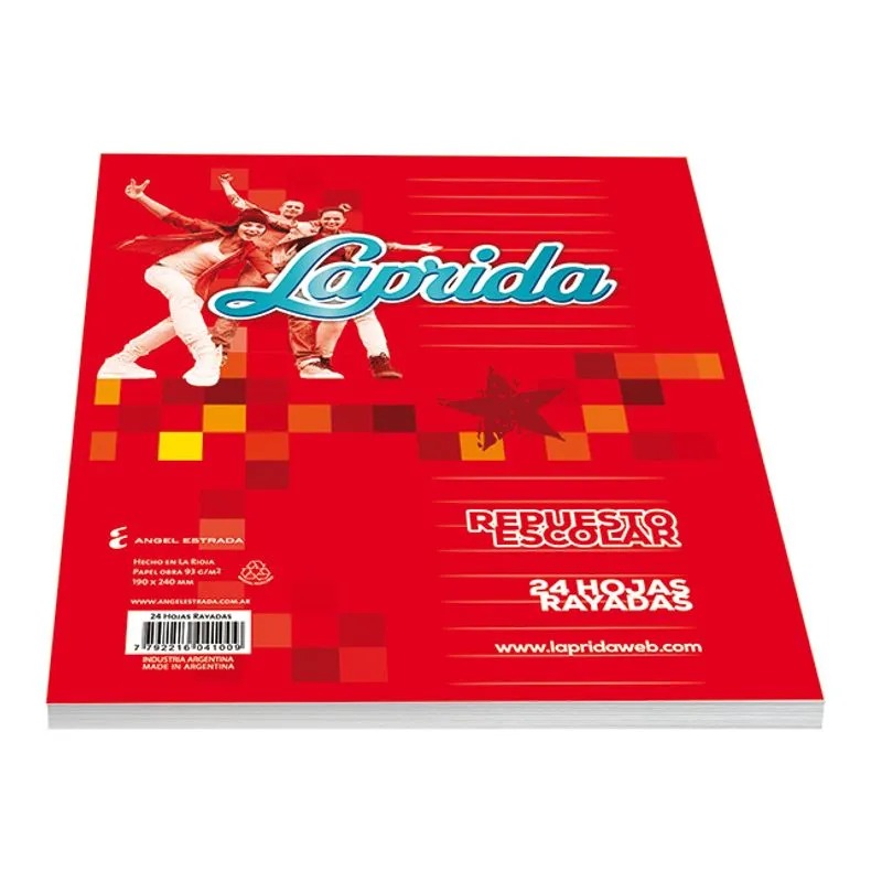 Imagen ilustrativa de Repuesto Laprida N°3 x 24H rayado