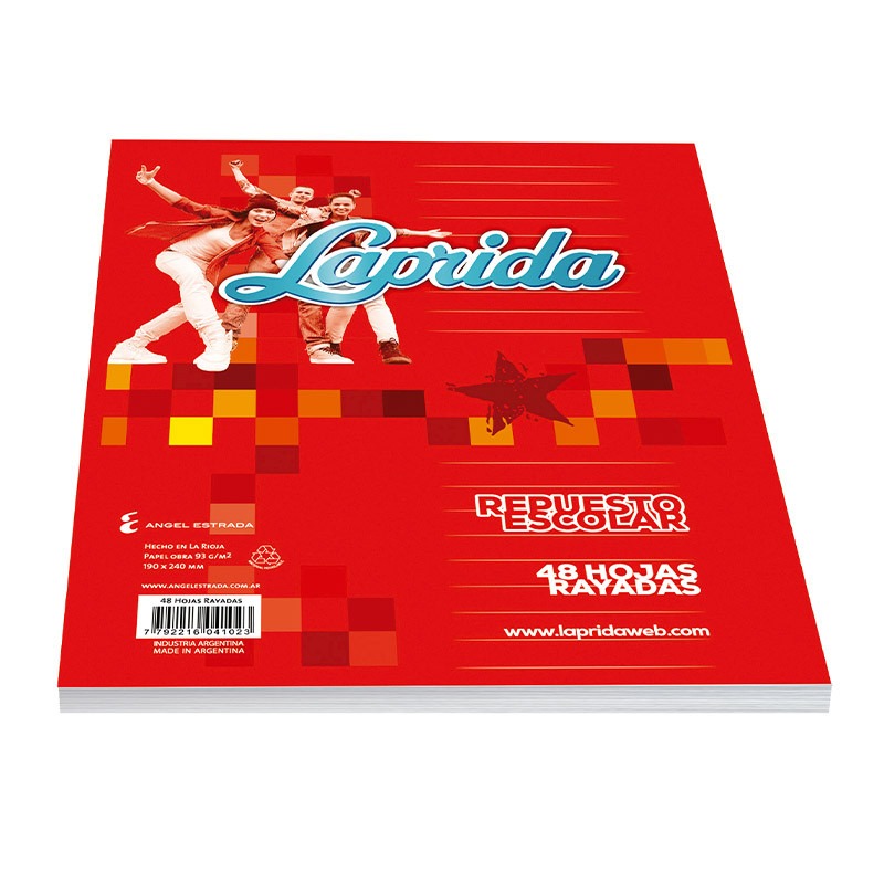 Imagen ilustrativa de Repuesto Laprida N°3 x 48H rayado