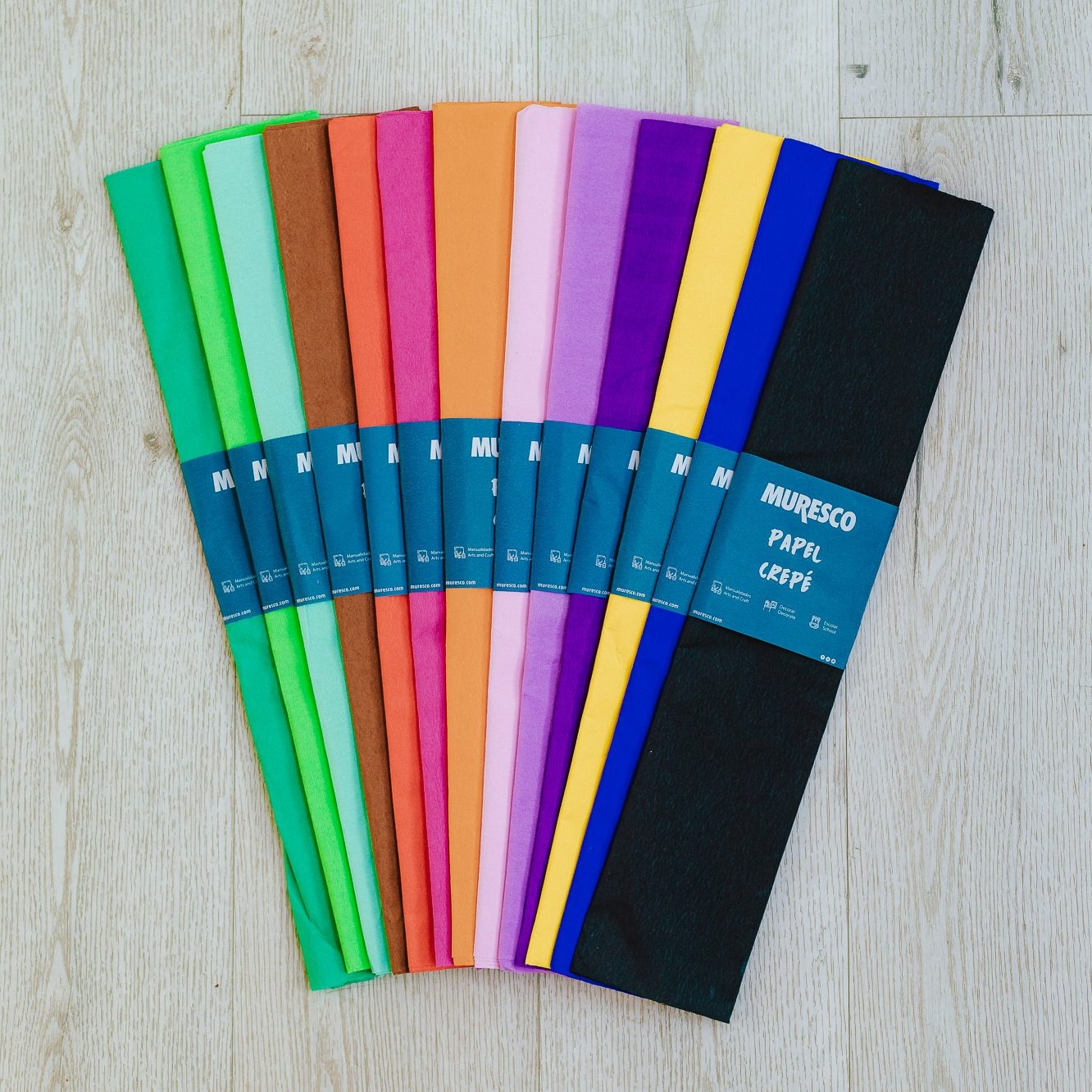 Imagen ilustrativa de Papel Crepe color paq x 10 unid