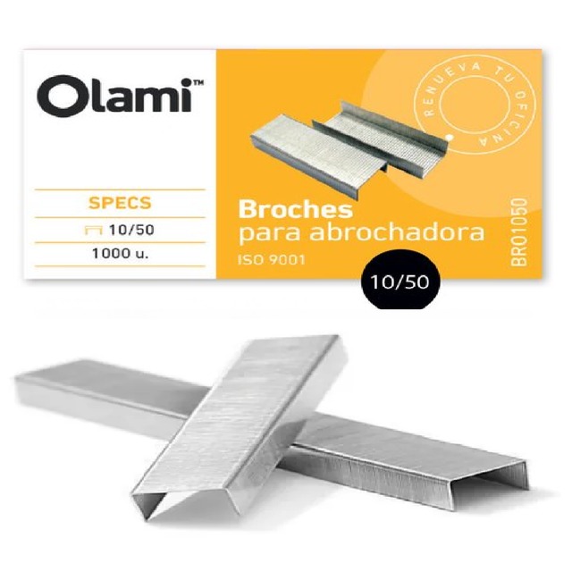 Imagen ilustrativa de Broche Olami metal Nº 10 X 1000