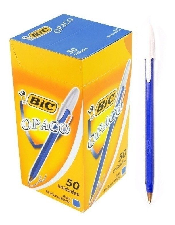 Imagen ilustrativa de Boligrafo BIC Opaco 1.0 azul