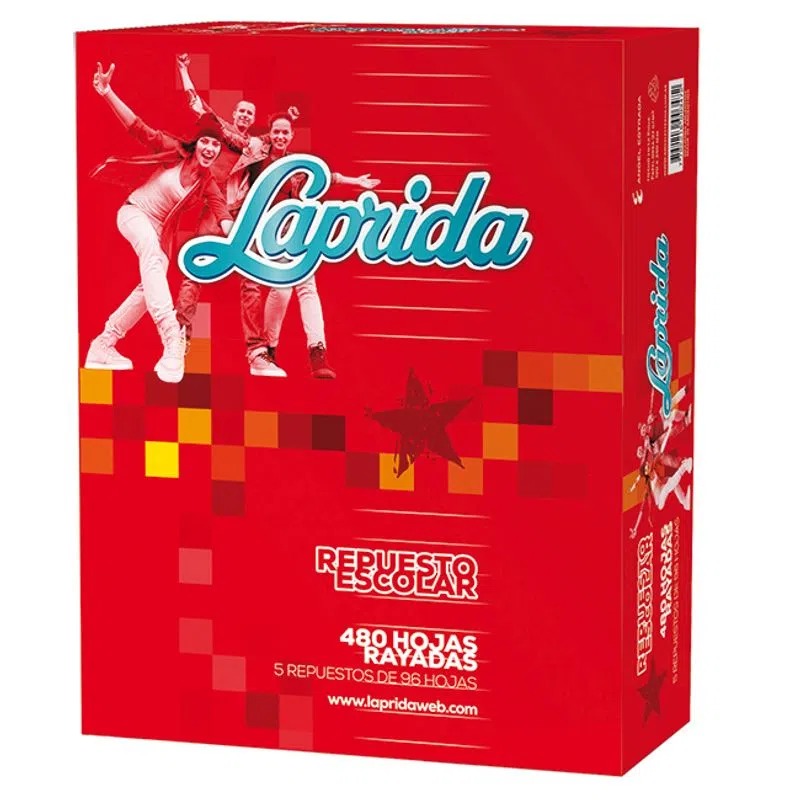 Imagen ilustrativa de Repuesto Laprida N°3 x 480H rayado