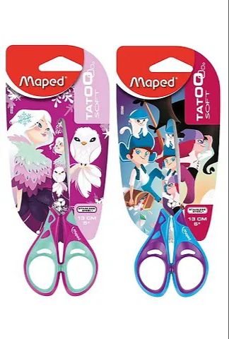 Imagen ilustrativa de Tijera Maped Tatoo Soft 13 cm Ref: 464910