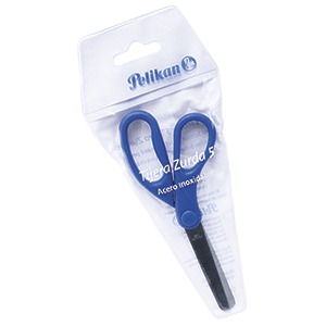 Imagen ilustrativa de Tijera Pizzini escolar Soft 12 cm p/zurdos PS51CZ